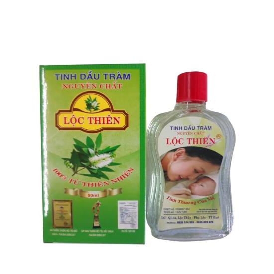 Tinh dầu tràm lộc thiên nguyên chất 50ml đặt biệt - ảnh sản phẩm 1