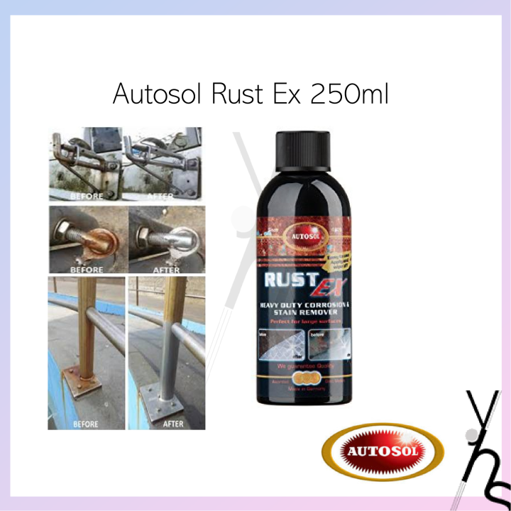 Autosol Rust Ex Heavy Duty Corrosion & Stain Remover Penghilang Karat