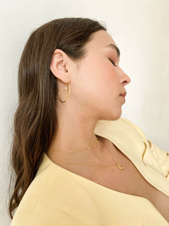 haus-of-jewelry-bohemian-diona-necklace-สร้อยคอเงินแท้-ประดับเพชรคิวบิกเซอร์โคเนีย-cubic-zirconia