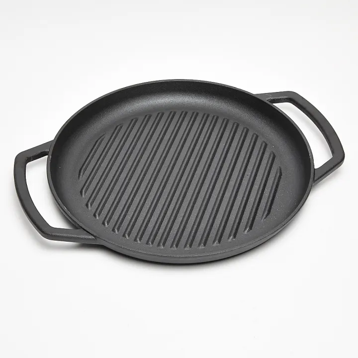 Preseasoned Cast Iron Grill Pan Weight Watchers 13"inch size Lazada PH