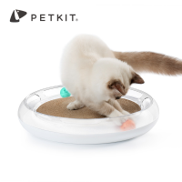 PETKIT ที่ลับเล็บแมว 4 in 1 แมวเกาของเล่นเตียง-แผ่นรอยขีดข่วนวงกลมติดตามกับ Catnip บอลเบลล์บอลแมวเตียง,ทั้งหมดในหนึ่งสัตว์เลี้ยงคิตตี้เทอร์โ