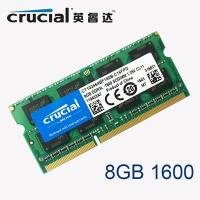 Crucial 8GB DDR3L 1600Mhz Sodimm ค่า PC3L-12800S Ram - CT102464BF160B 1.35V