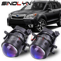 SinolynไฟตัดหมอกTuningสำหรับSubaru Forester // LEGACY/Outback/BRZ/WRX // imprez/กันชนรถXV crosstrek BI-Xenonโปรเจคเตอร์ 3.0 นิ้วเลนส์สีฟ้าD2H H11 HIDLEDไฟหน้ารถอุปกรณ์เสริมRetrofit