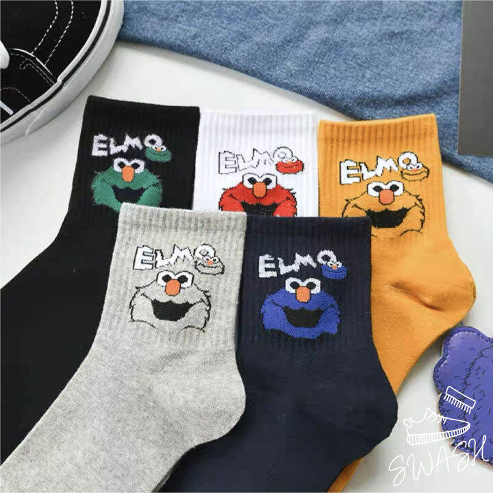 Kaws Mid Length Matching Couple Cute and Hype Socks Lazada