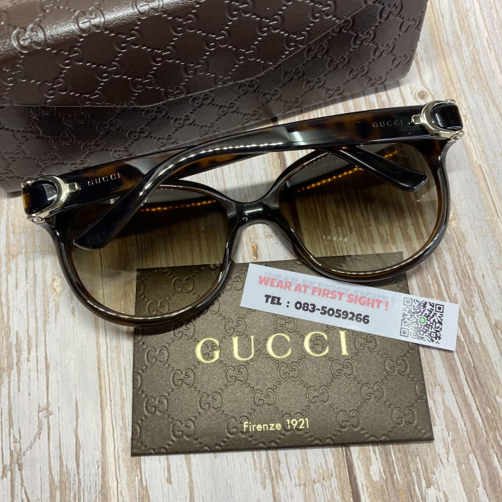 gucci-แว่นกันแดด-รุ่น-gg3679-dwjdb-ของแท้100-รับประกันศูนย์1ปี-อุปกรณ์ครบ-กล่อง-ใบรับประกัน-ผ้าเช็ด