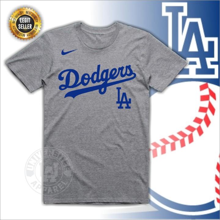 Nike Logo Los Angeles Dodgers Shirt - High-Quality Printed Brand