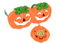 แว่นตาฮาโลวีน ของเล่นฮาโลวีน แว่นตา+นกหวีด แว่นตาผี แว่นตาฟักทอง Set of Halloween Glasses + Whistle Pumpkin / Skull