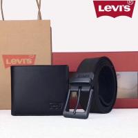 เซ็ทของขวัญ เข็มขัด Levi’s และกระเป๋าสตางค์ Levi’s เข็มขัดผู้ชาย เข็มขัดลีวายส์ กระเป๋าสตางค์ลีวายส์ Levi’s belt and Levi’s wallet