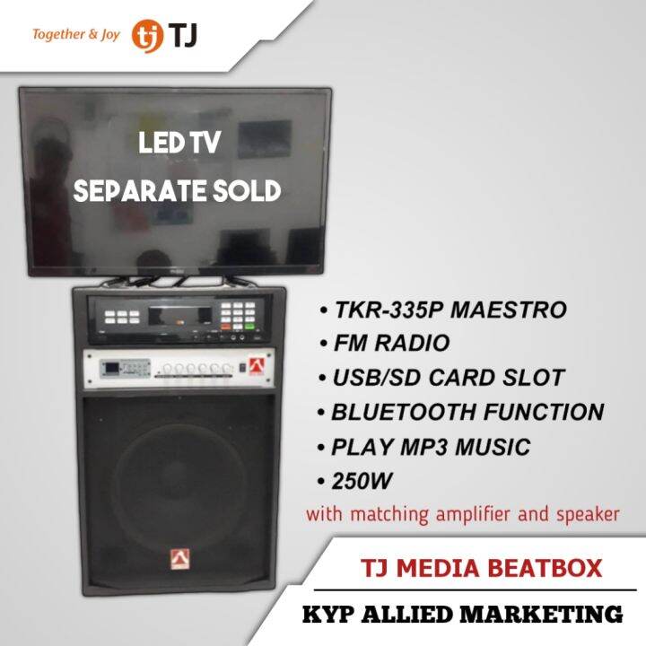 TJ Media BEATBOX karaoke system Lazada PH