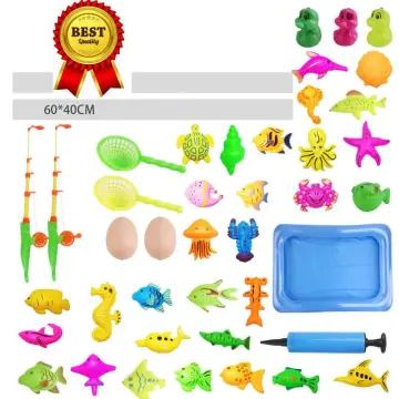 Shop Fishing Set With Magnetic Fish Toy with great discounts and prices  online - Jan 2024
