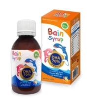 Bain Syrup DHA70% เบน ไซรัป น้ำมันปลาทูน่า 150ml เจริญอาหาร บำรุงสมอง เสริมภูมิต้านทาน พร้อมส่ง