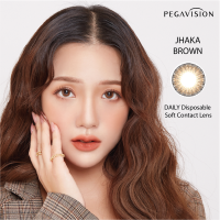 คอนแทคเลนส์สี รายวัน PEGAVISION รุ่น Jhaka (10 เลนส์/กล่อง)