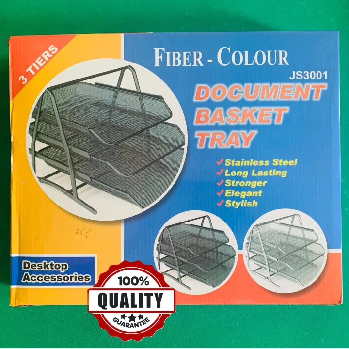 DOCUMENT BASKET TRAY (3 TIERS) Lazada PH