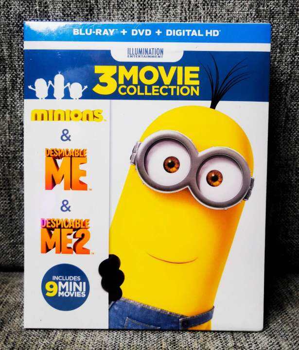 Despicable Me Blu-ray Collection: (Minions / Despicable Me / Despicable ...