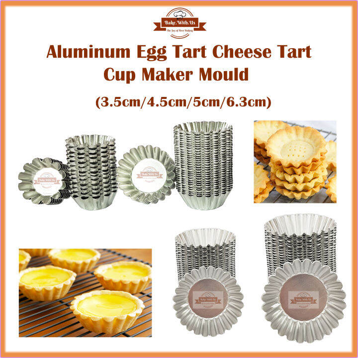 Egg Tart Mould/ Aluminium Kuih Tart/ Fruit Tart/ Cheese Tart Mould