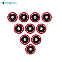 Retekess td007 ไร้สายเพจเจอร์ปุ่มส่งสัญญาณหนึ่งที่สำคัญโทรเพจเจอร์สำหรับร้านอาหารบริกรระบบโทร (10 ชิ้น)