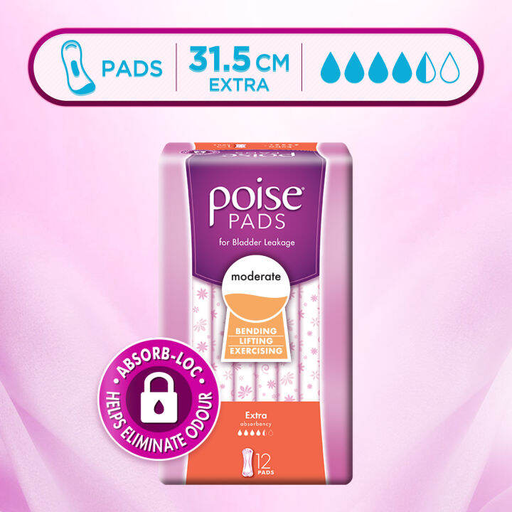 Poise Pad Extra 12pcs (Heavy) Lazada Singapore