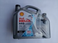 น้ำมันเครื่องสังเคราะห์แท้ Shell Helix Diesel HX8 Synthetic (เซลล์ เฮลิกส์ ดีเซล HX8) SAE5W-30 ขนาด 7 ลิตร (6+1 ลิตร) สำหรับเครื่องยนต์ดีเซล