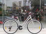 Xe đạp thời trang DECH bạc