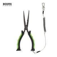 Booms ตกปลา F03คีมตกปลาเหล็กคาร์บอนเบ็ดจมูกยาวเครื่องมือถอด