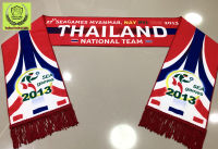 ลดล้างสต๊อกผ้าพันคอทีมชาติไทย  ซีเกมส์ 2013 ที่ประเทศเมียนมาร์   สินนค้าเป็นของใหม่ 100%