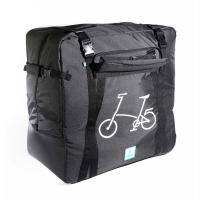 VINCITA  กระเป๋าจักรยานพับบรอมตันมีล้อ (2ล้อ)  วินสิตา B132B - SOFT TRANSPORT BAG FOR BROMPTON BIKE 2 WEELS