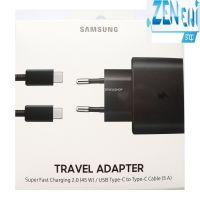 *จัดส่งฟรี* Samsung Travel Adapter 45W (EP-TA845) - สีดำ , รับประกัน 6 เดือน , จัดส่งฟรี , Zeneiji Shop