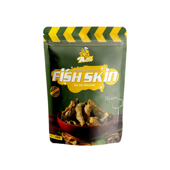 Hcmcombo 01 gói snack da cá basa lắc trứng muối và 01 gói snack da cá basa - ảnh sản phẩm 4