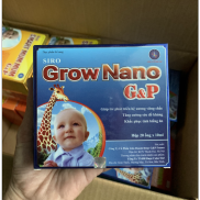 Siro Grow Nano Gold - giúp trẻ phát triển hệ xương