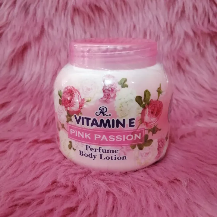 AR Vitamin E Perfume Body Lotion Pink Pink Passion Lazada PH