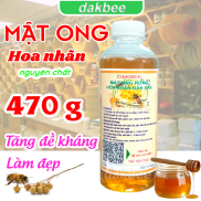 470g mật ong rừng hoa nhãn nguyên chất - daklak- dakbee