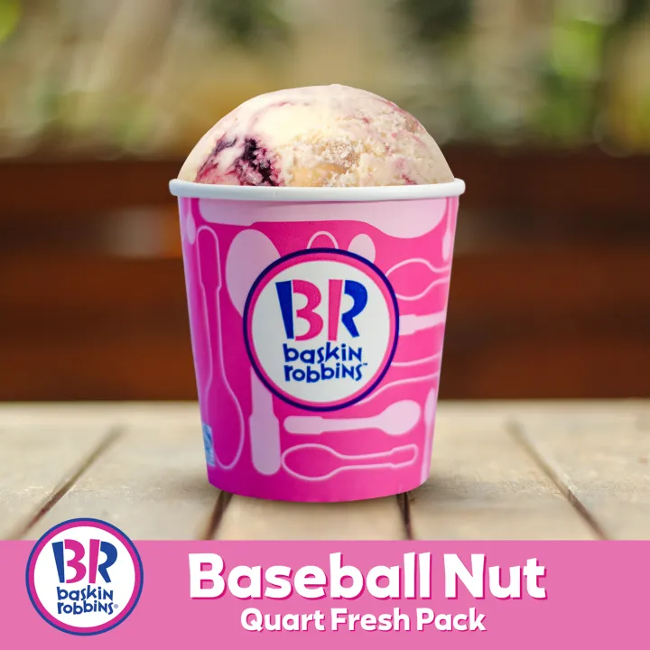 Baskin Robbins Baseball Nut Quart Fresh Pack | Lazada PH