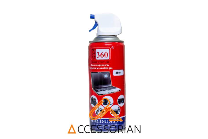 สเปรย์ลมกำจัดฝุ่นไล่ความชื้น-giga-360-air-duster-450ml-สามารถพ่นใส่อุปกรณ์อิเลคโทรนิคส์-กล้อง-เลนส์-เครื่องดนตรี-โทรศัพท์เพื่อทำความสะอาด