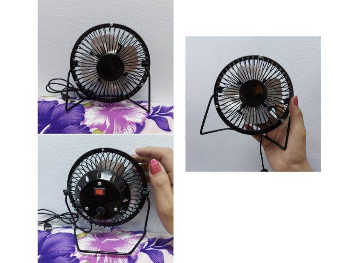 พัดลมพกพา-4-นิ้ว-usb-mini-fan-พัดลม-usb-พัดลมตั้งโต๊ะขนาด4นิ้ว-พัดลมสำหรับสัตว์เลี้ยง