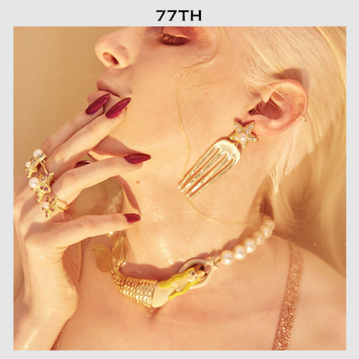 77th-mermaid-necklace-สร้อยรูปนางเงือก