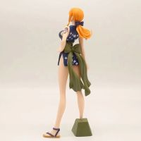 One Piece Glitter &amp; Glamours Nami Anime Figure Sexy Girl Wanokuni Style PVC Action Figure Toys Collection Model Doll Gift [25cm]