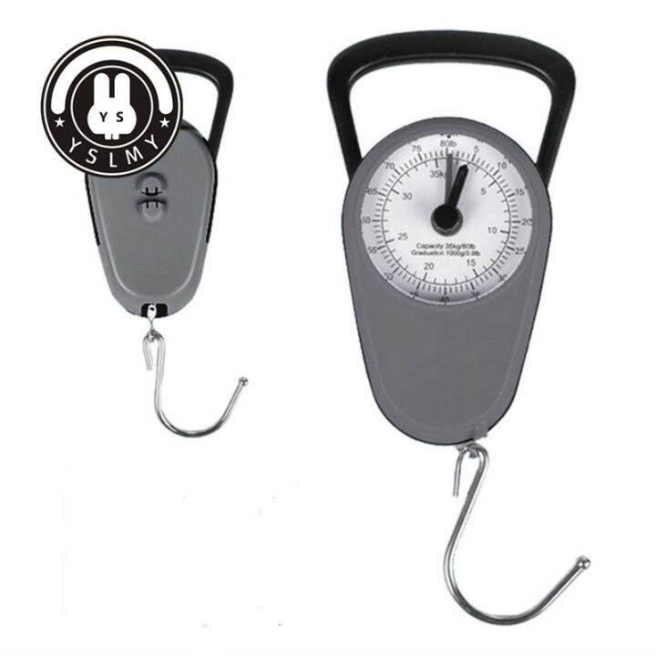 Man bag YSLMY V SHOW 35Kg/80Lb Stop And Lock Manual Luggage Scale