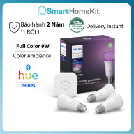 Bộ 3 Bóng Đèn Philips Hue White and Color Ambiance Starter Kit E27 thumbnail