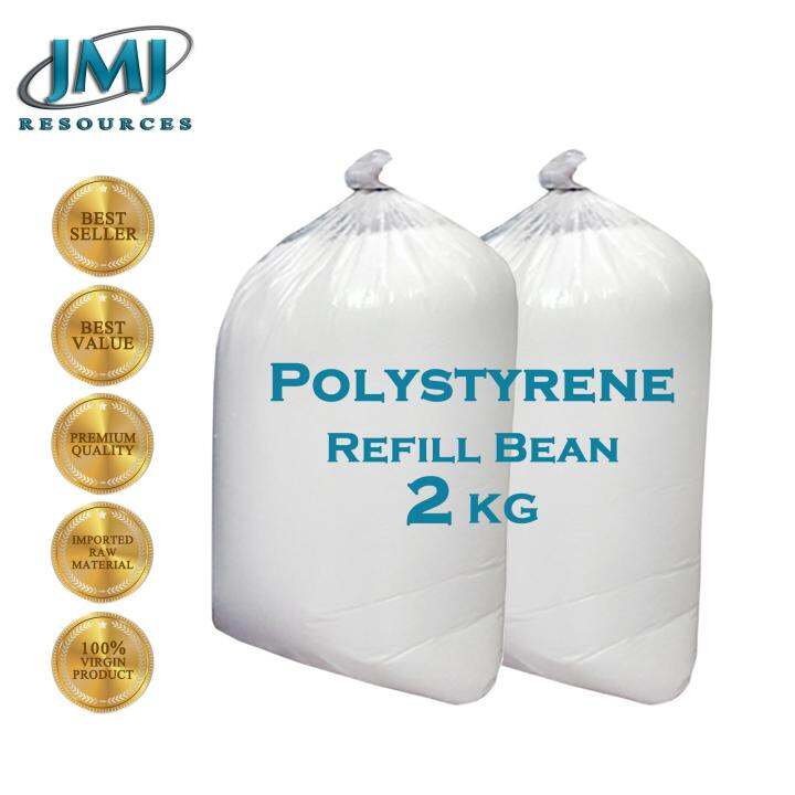 REFILL BEAN JMJ 2KG 1kg 500g Premium Imported Polystyrene Bean