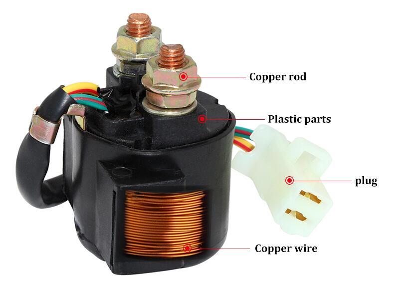AHL Starter Solenoid Relay for SEA-DOO RXP 2004-2009/RXP Supercharged 2004 