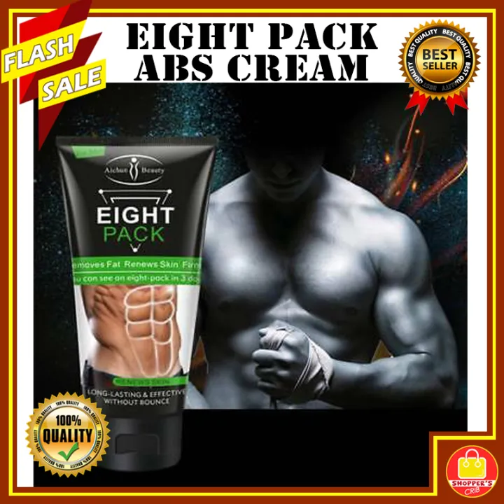 Authentic Eight Pack Abs Slimming Cream Abs Muscle Stimulator , Fat