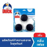 เป็ด ก้อนดับกลิ่น โถสุขภัณฑ์ เพาเวอร์เฟรช 40 กรัม บรรจุสามก้อน Duck In Tank Toilet Cleaner Power Fresh (bundle of 3) 3x40g