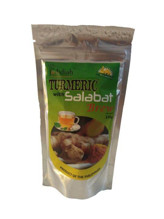 Jedidiah Turmeric Salabat Tea 120g Pouch Lazada PH