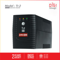 เครื่องสำรองไฟ UPS ZIRCON Ti-2 800VA/450W สามารถออกใบกำกับภาษีได้