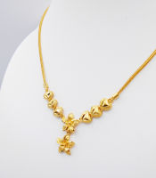 24k  Thai Baht Yellow Gold Necklace Jewelry Gold Plated