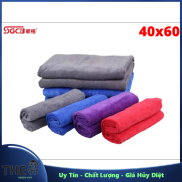 Khăn Lau Wax Xe Chuyên Dụng SGCB Microfiber Waxtowel 96GSM 40X60CM Uy Tín