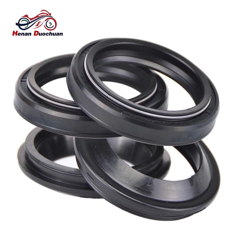 Motorcycle Front Fork Oil Seal Set 41mm x 53mm x 8/10.5mm 