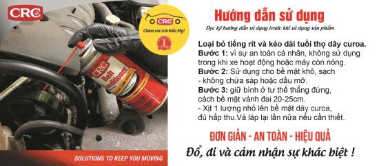 Bảo dưỡng dây curoa, băng chuyền với crc belt conditioner - ảnh sản phẩm 4