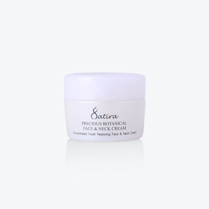 satira-precious-botanical-face-amp-neck-cream-ครีมบำรุงผิวสูตรเข้มข้น-ช่วยคืนความอ่อนเยาว์ให้ผิวหน้าและลำคอ-จาก-สถิรา