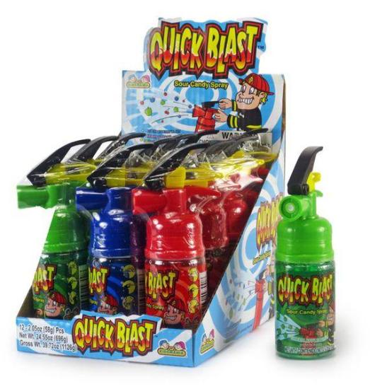 Kẹo xịt chua kidsmania quick blast 58gr - ảnh sản phẩm 1